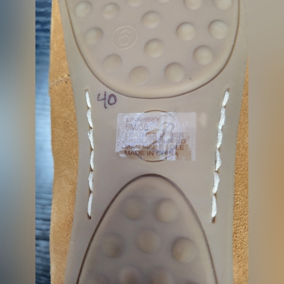 Lucky Brand‎ Leather Fringe Moccasin Booties Women Size 6 - Picture 10 of 11